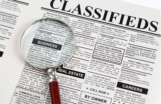 classified ads