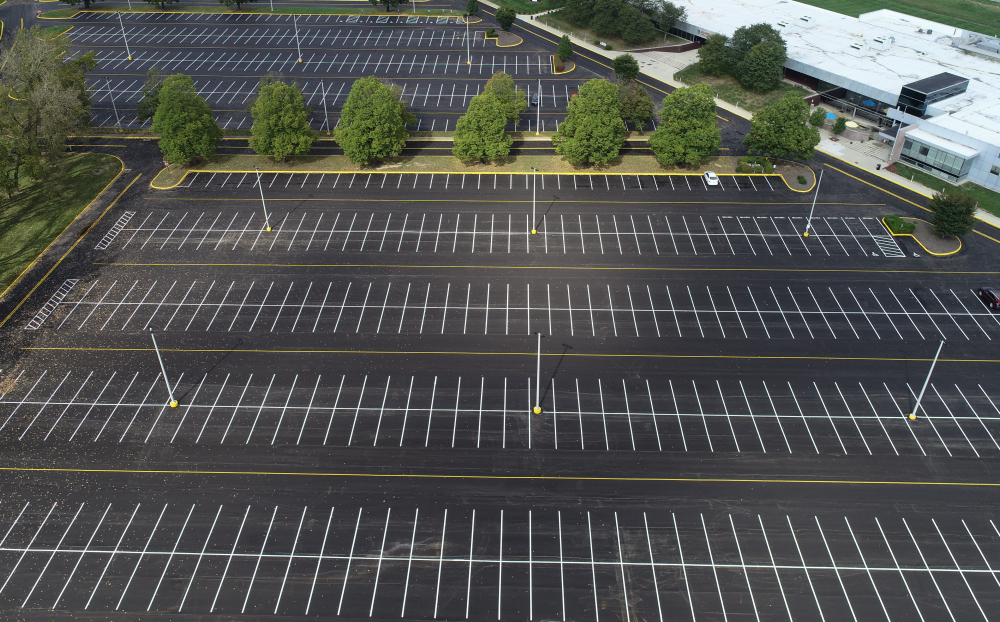 parking lot striping